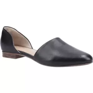 Image of Hush Puppies Womens Makeda D'Orsay Flat Leather Shoes UK Size 5 (EU 38)