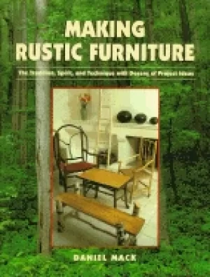 Image of making rustic furniture