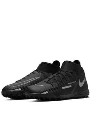 Image of Nike Mens Phantom Gt Club Df Astro Turf Football Boot, Black, Size 11, Men