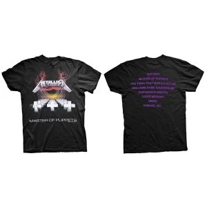 Image of Metallica - Master of Puppets Mens XX-Large T-Shirt - Black