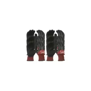 Image of Milwauke Work Gloves with Cold and Cut Protection Class 3 Set 12 Pairs Size 8-11 (10/XL)