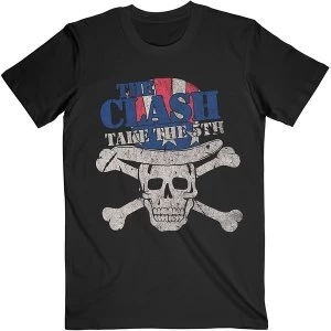 Image of The Clash - Take The 5th Unisex Large T-Shirt - Black