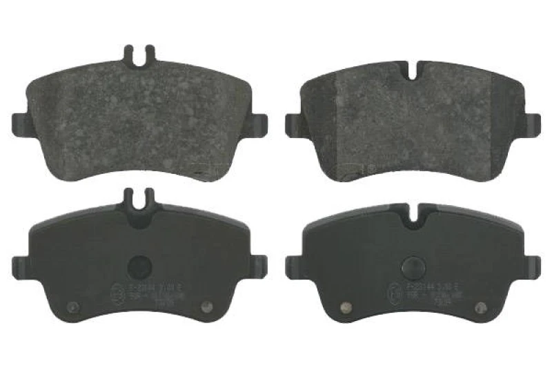 Image of SWAG 10 91 6378 Brake pad set Front Axle, prepared for wear warning indicator Brake Pad Set,disc brake (402)