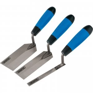 Image of Draper 3 Piece Edging Trowel Set