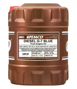 image of PEMCO Engine oil MERCEDES-BENZ PM0707-20 Motor oil,Oil