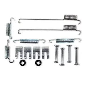 Image of RIDEX Accessory Kit, brake shoes FORD,FIAT,MAZDA 1502A0003 9945976,9945977,9945981 1111843,YS512A225AA,9945976,9945981