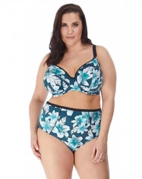 Image of Elomi Island Lily Plunge Bikini Top