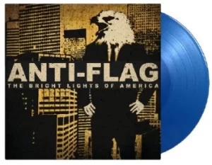 image of Anti-Flag The bright lights of America LP blue