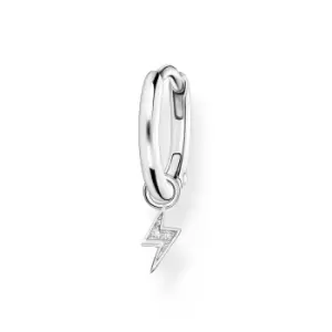 THOMAS SABO Silver Flash Single Hoop Earring