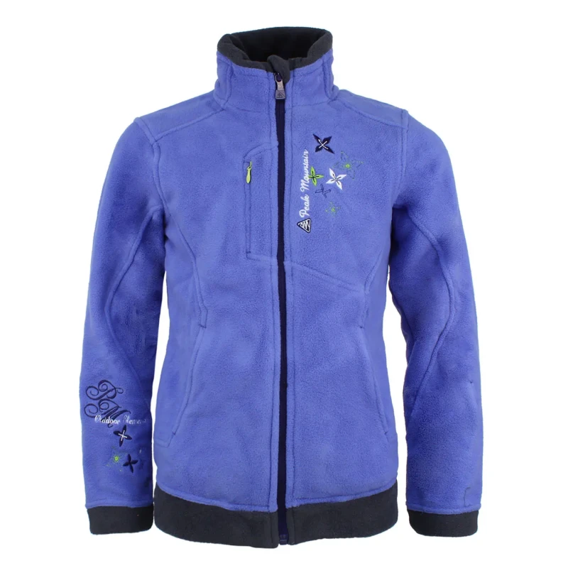 Image of Girl's fleece Peak Mountain Bleu Female 10 ans
