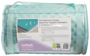 image of Aidapt 5.0cm Memory Foam Cool Mattress Topper - Double