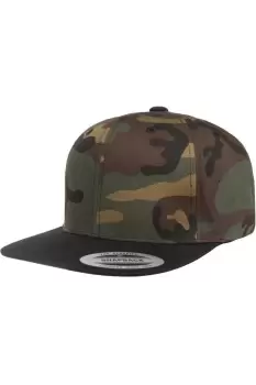 Image of Two Tone Classic Camo Snapback Cap