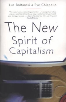 Image of The New Spirit of Capitalism by Luc Boltanski Paperback