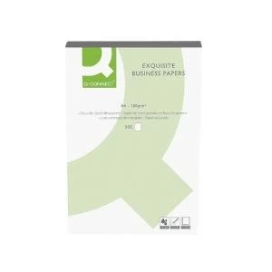 Image of Q-Connect Laid Antique Vellum A4 Business Paper 100gsm Pack of 500