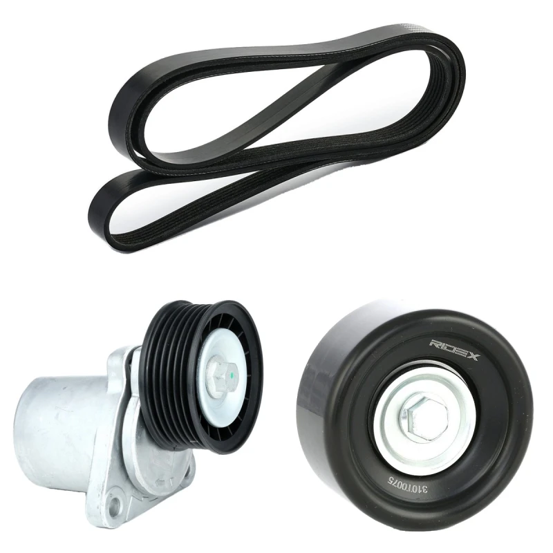 Image of RIDEX 542R0980 V-ribbed belt set V-Ribbed Belt Set (542)