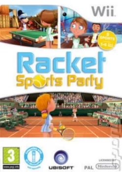 image of Racket Sports Party Nintendo Wii Game