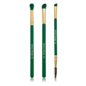 Spectrum Malachite 3 Piece Eye Brush Set