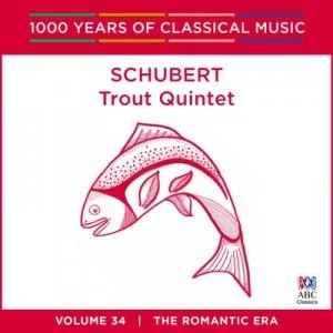 image of Schubert Trout Quintet The Romantic Era - Volume 34 by Franz Schubert CD Album