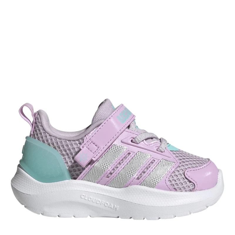 Image of adidas LIGHTORAMA RNR EL I girls's Children's Shoes (Trainers) in Purple