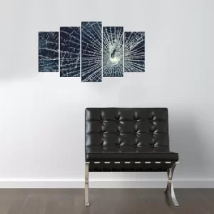 Image of 5MX-137 Multicolor Decorative MDF Painting (5 Pieces)