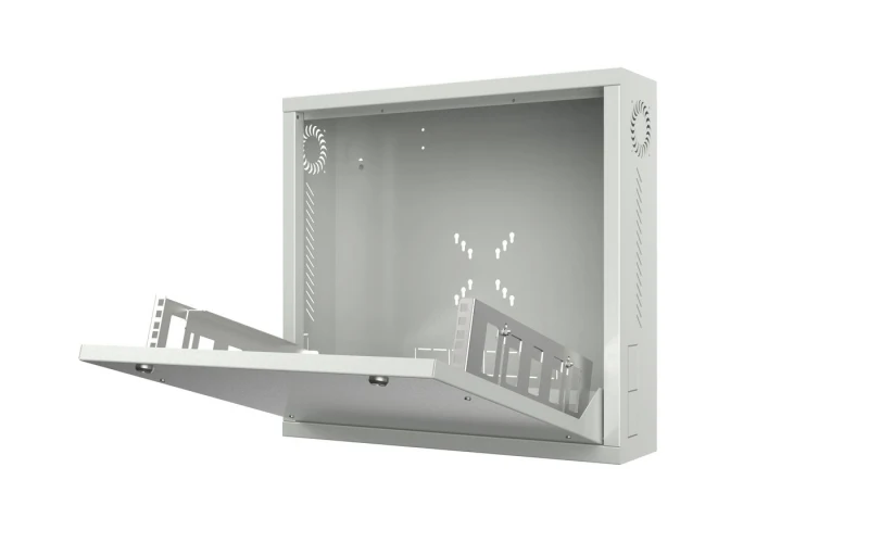 Image of Lanview RWSLMWH1-NS rack cabinet 2U Wall mounted rack White