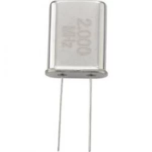 Quartz crystal TRU COMPONENTS 168696 HC 49U 6 MHz