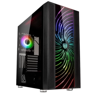 Image of Kolink Unity Adapt ARGB Midi Tower Case - Black