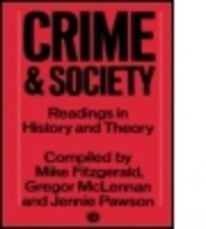 Image of Crime and Society by Mike Fitzgerald Paperback