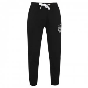 image of Lonsdale Box Lightweight Sweat Pants Mens - Black