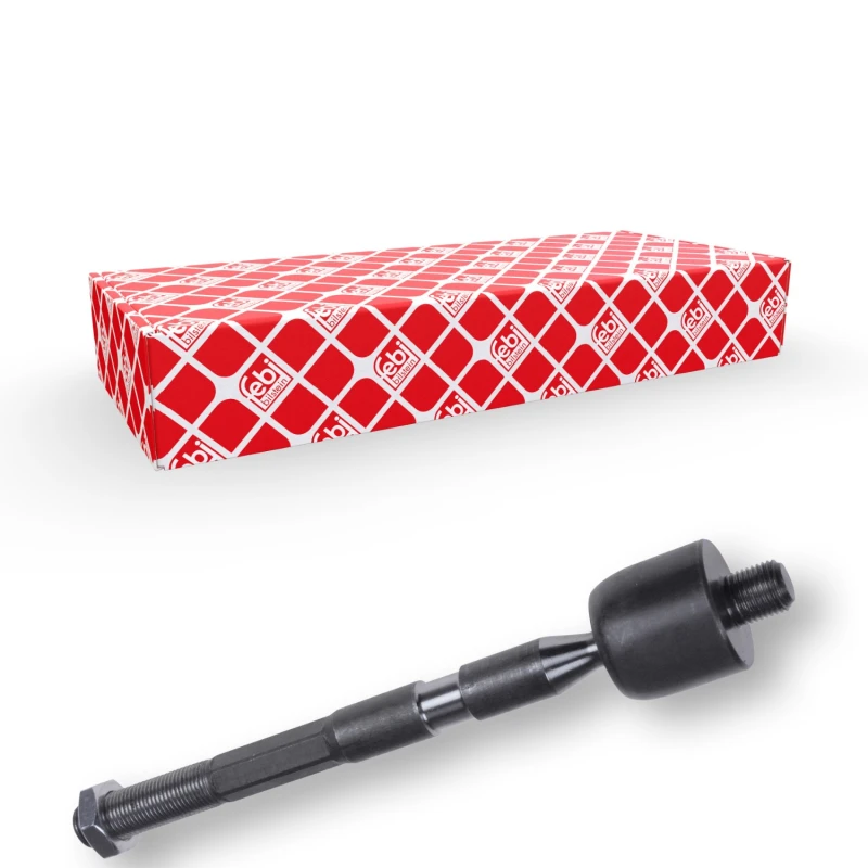 Image of FEBI BILSTEIN 48057 Inner Tie Rod Front Axle Right, with counter nut Inner Tie Rod (51)
