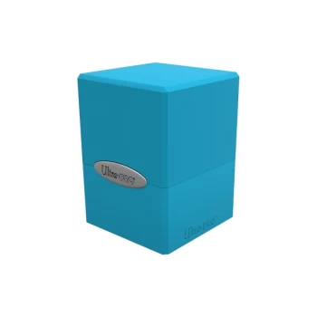 image of Ultra Pro Satin Cube Deck Box - Sky Blue