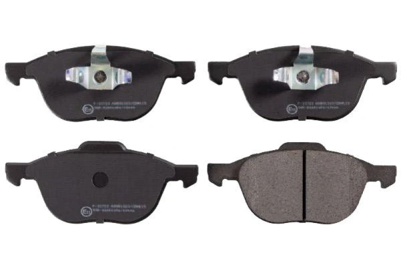 Image of SWAG 50 91 6479 Brake pad set Front Axle, excl. wear warning contact, with piston clip Brake Pad Set,disc brake (402)