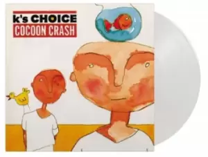 image of K's Choice Cocoon Crash - Solid White Vinyl 2022 UK vinyl LP MOVLP1544