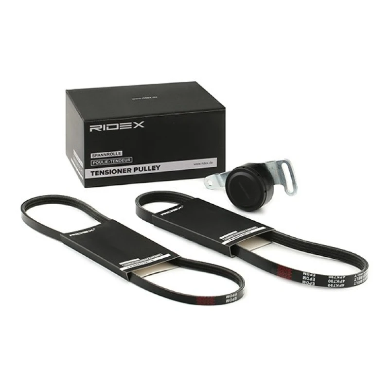 Image of RIDEX 542R0276 V-ribbed belt set V-Ribbed Belt Set (542)