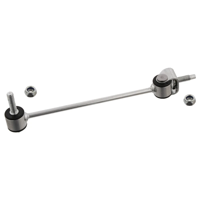 Image of FEBI BILSTEIN 29696 Anti-roll bar link OE Turbo NEW, Rear Axle Left Steel Link Stabiliser (3229)