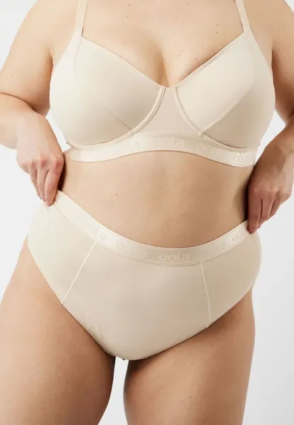 Image of Oola Lingerie Control High Waist Thong Nude