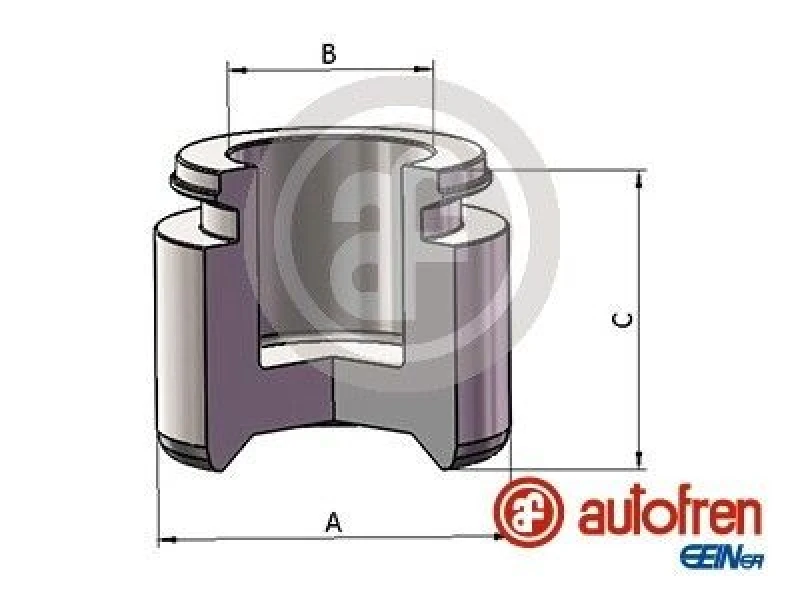 Image of AUTOFREN SEINSA Brake caliper piston AUTOFREN SEINSA D025660