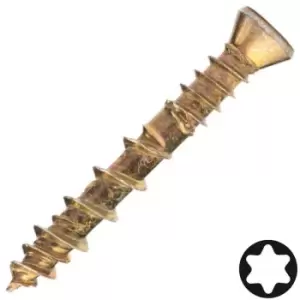Image of Tite Fix - Lost-Tite 3.5 x 45mm Discreet Fix Screw - Box of 100 - Yellow