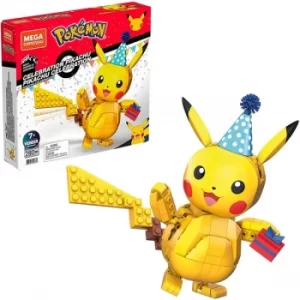 image of Pikachu (Pok&eacute;mon) Mega Construx 25th Anniversary Edition Construction Set