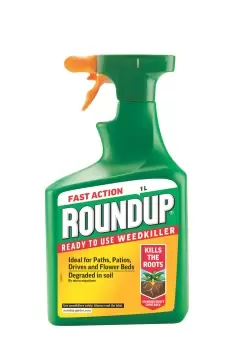 image of Roundup Fast Action Ready To Use Weed Killer 1L 1.12Kg