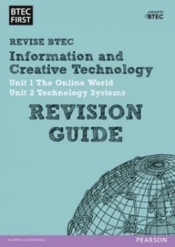 Image of Btec First Information and Creative Technology. Unit 1 the Online World by Karen Anderson Paperback