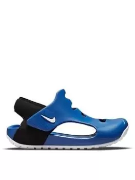 image of Nike Sunray Protect 3 Sandals - Blue/White, Size 2.5