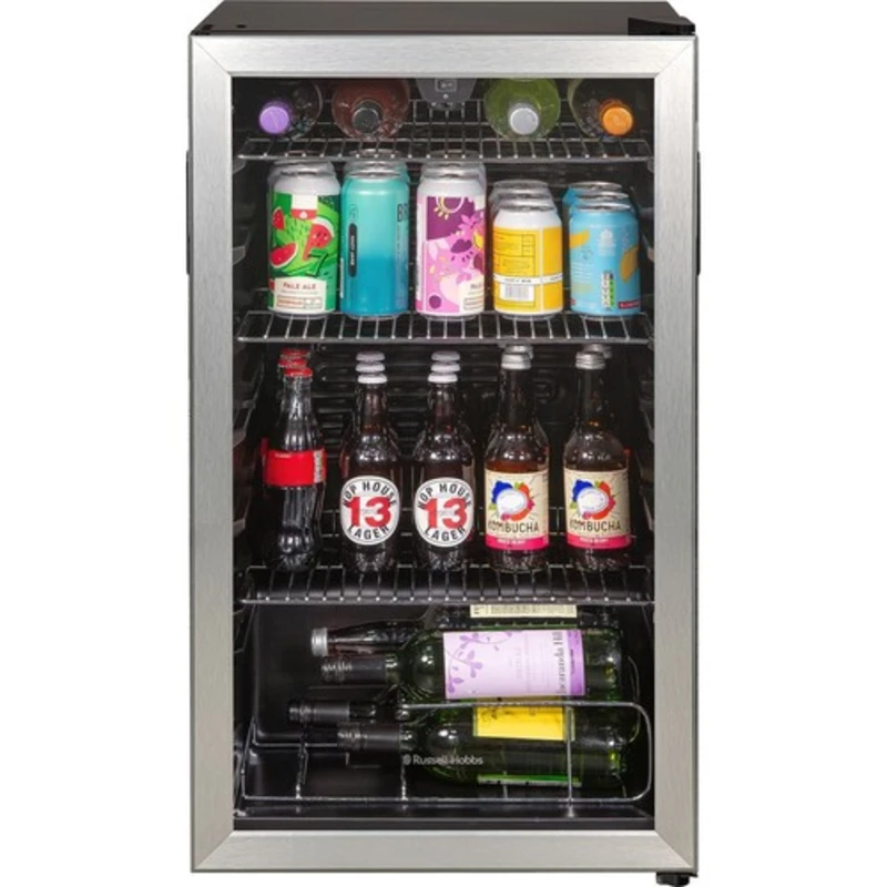 Image of Russell Hobbs RH48BC101SS Wine Cooler - Stainless Steel - E Rated