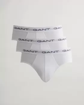 Image of GANT Men 3 Pack Briefs (L) White