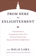 Image of from here to enlightenment an introduction to tsong kha pas classic text th