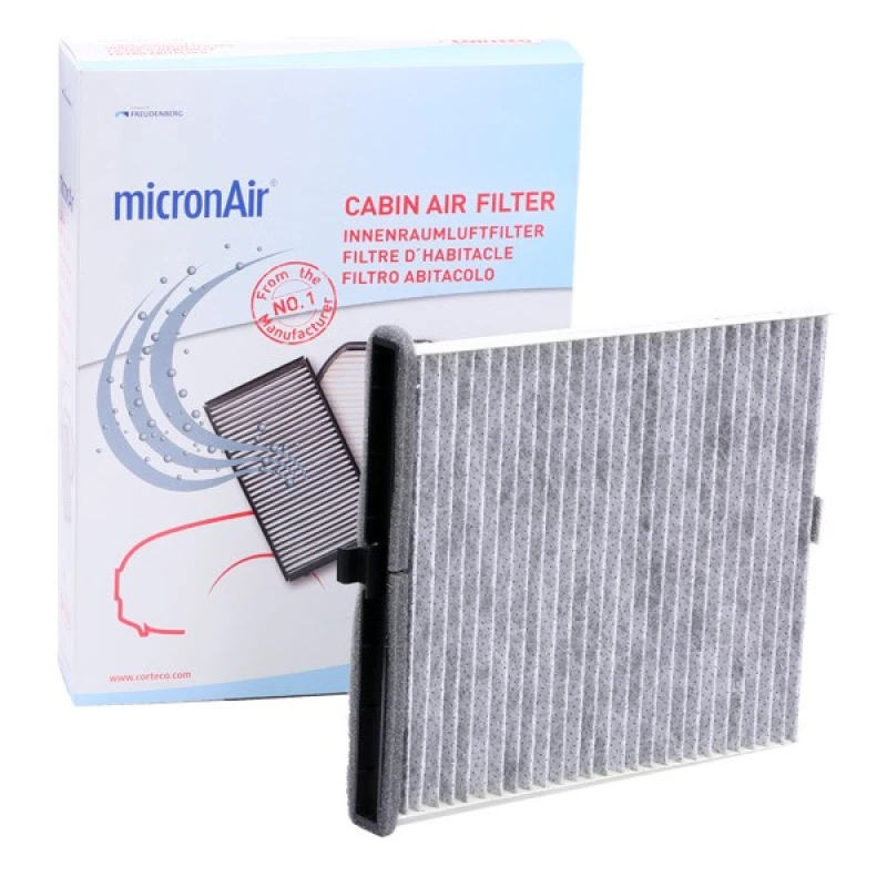 Image of CORTECO 80004568 Pollen filter Activated Carbon Filter Filter,interior air (424)