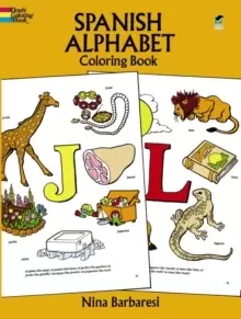 Image of Spanish Alphabet Coloring Book