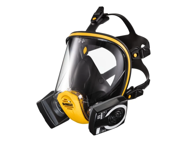Image of DEWALT Respiration P3 Full Face Mask Respirator Size: L