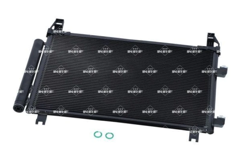 Image of NRF 350582 Condenser EASY FIT with seal ring, with nitrogen filling Condenser,air conditioning (448)