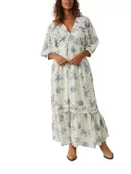 Image of Free People Golden Hour Maxi - Ivory Combo